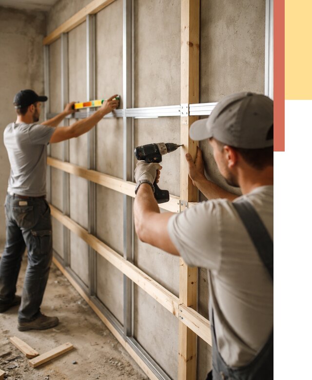 Устройство обрешетки под панели в Новотроицке от 2198 руб. — монтаж под ключ | ОТДЕЛОЧНИК-Нвт