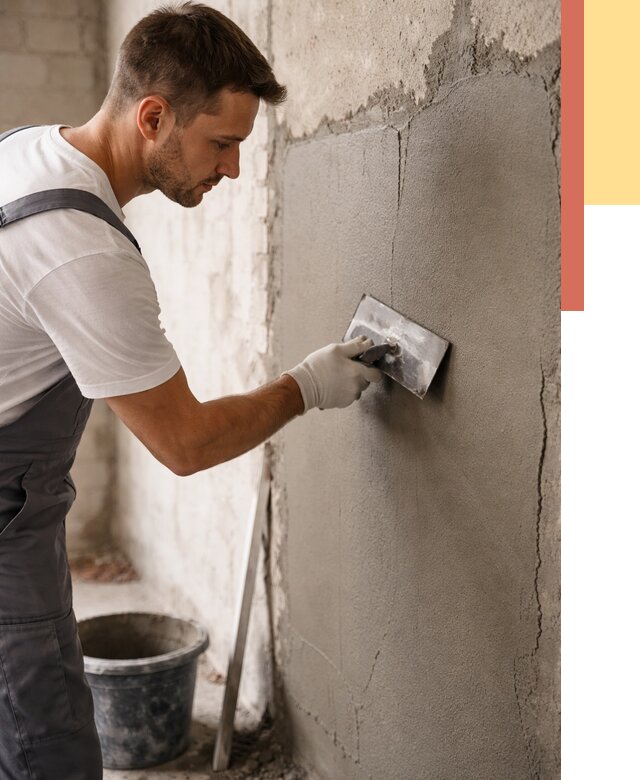 Штукатурка стен под плитку в Новотроицке от 4397 руб./м2 — выравнивание под плитку | ОТДЕЛОЧНИК-Нвт