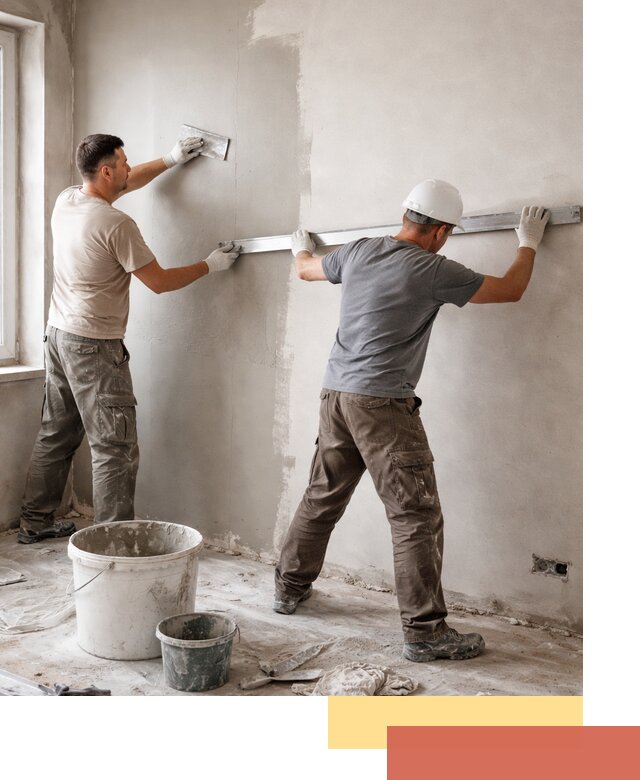 Штукатурка стен под покраску в Новотроицке качественно и быстро