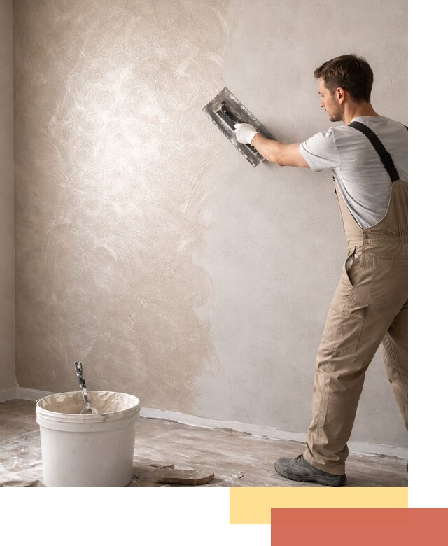 Декоративная штукатурка «Мокрый шелк» под ключ в Новотроицке