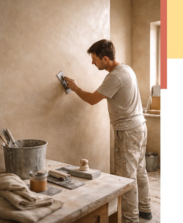 Марокканская штукатурка таделакт в Новотроицке под ключ от 4397 руб. | ОТДЕЛОЧНИК-Нвт