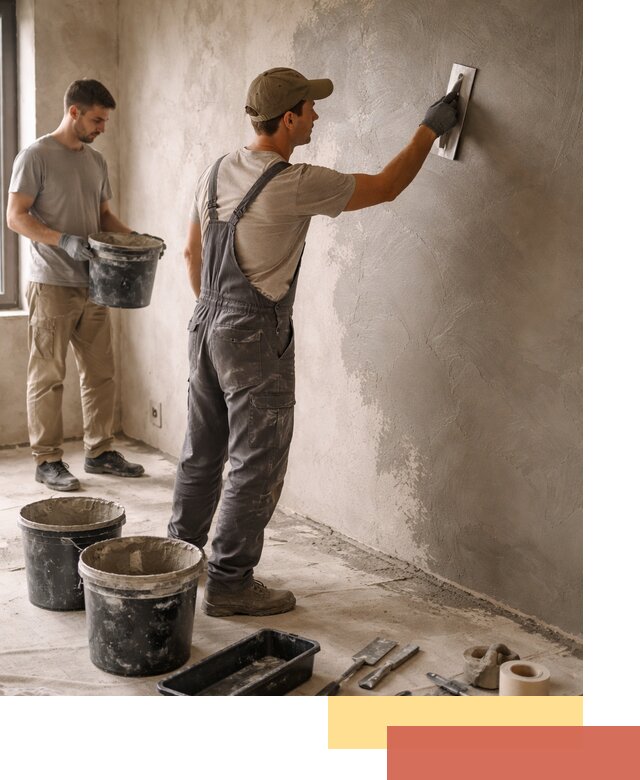 Нанесение микроцемента на стены в Новотроицке качественно и быстро