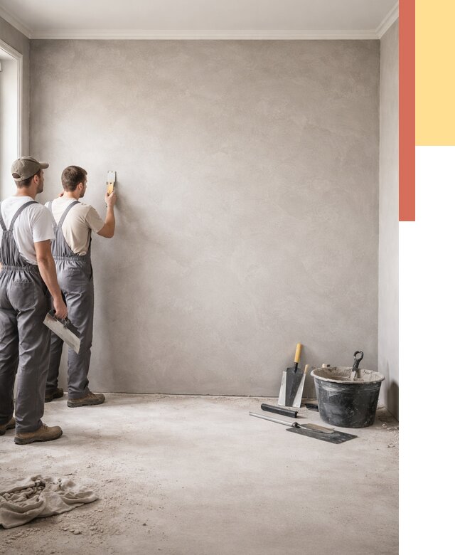 Микробетон на стены в Новотроицке от 1309 руб. — нанесение и отделка | ОТДЕЛОЧНИК-Нвт