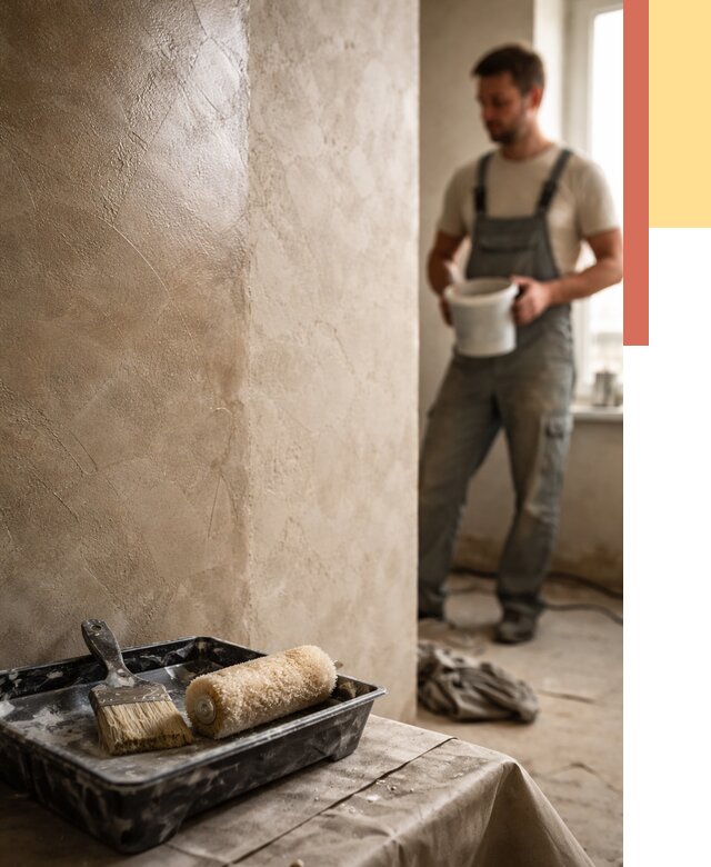 Нанесение воска на штукатурку в Новотроицке от 3664 руб. | Услуги ОТДЕЛОЧНИК-Нвт