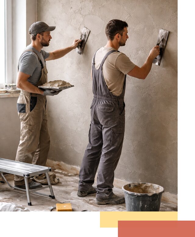 Ремонт декоративной штукатурки и восстановление фактуры в Новотроицке