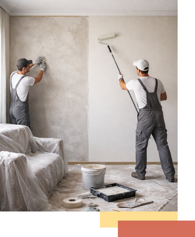 Покраска стен антивандальной краской в Новотроицке