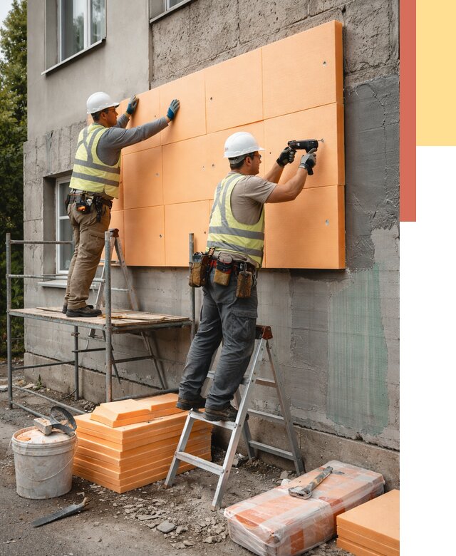 Утепление стен пеноплексом в Новотроицке от 1937 руб./м2 — быстро и недорого | ОТДЕЛОЧНИК-Нвт