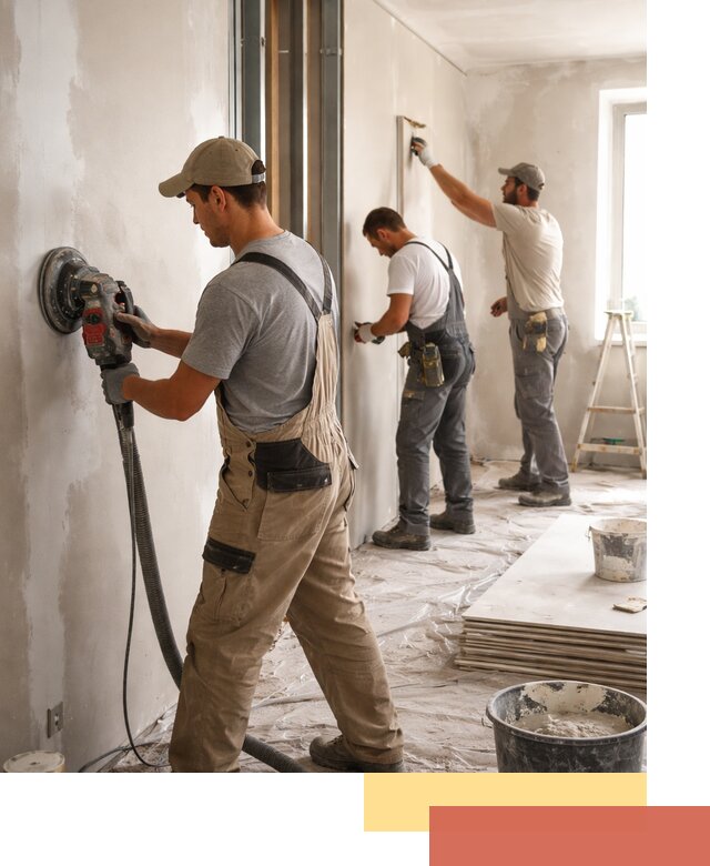 Профессиональная отделка стен в Новотроицке качественно и в срок