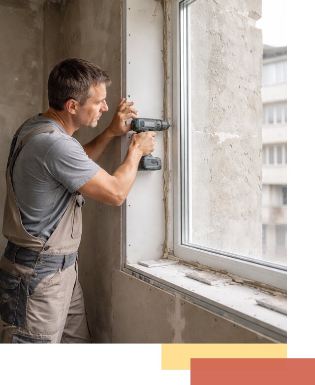 Монтаж гипсокартонных откосов в Новотроицке под ключ