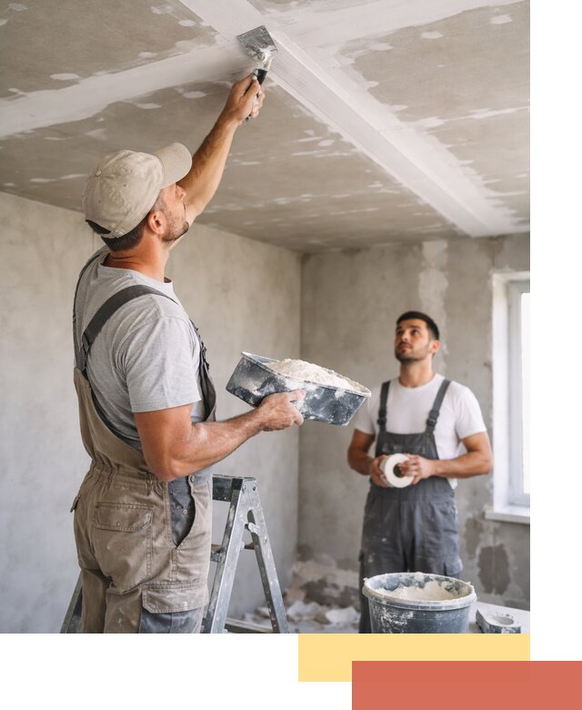 Обработка швов потолка ГКЛ в Новотроицке: качественная заделка и шпатлевка